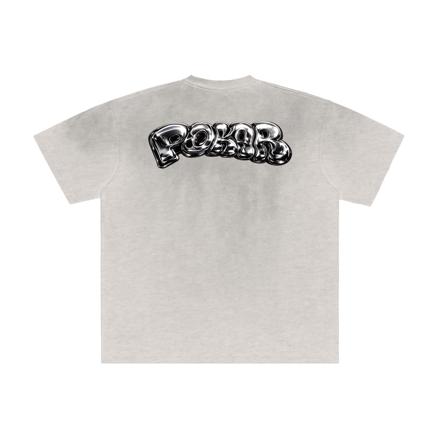 pokar washed frayed t-shirt