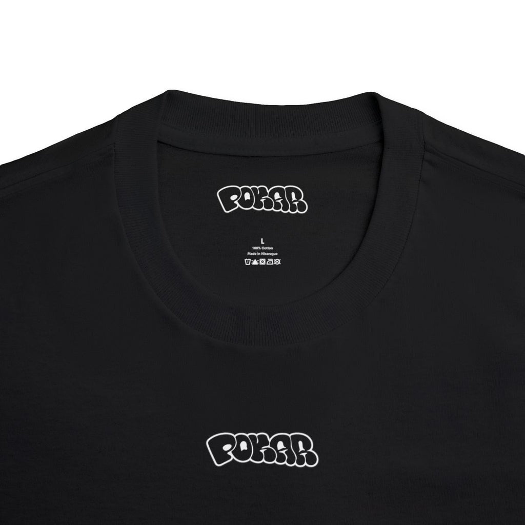 pokar heavyweight black tee