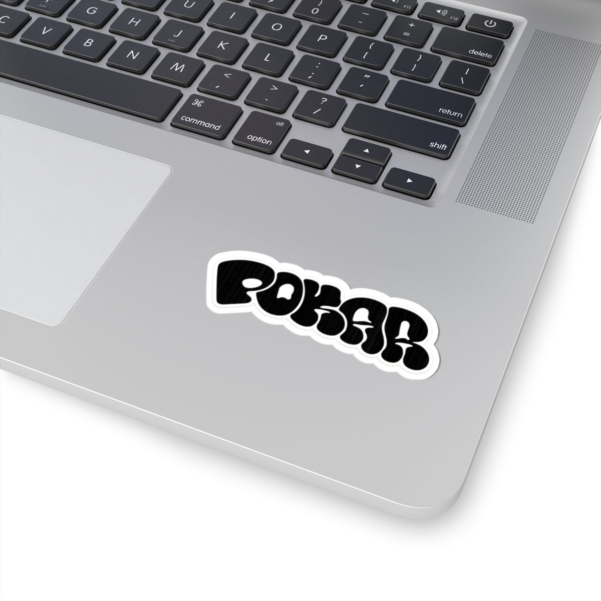 pokar sticker black