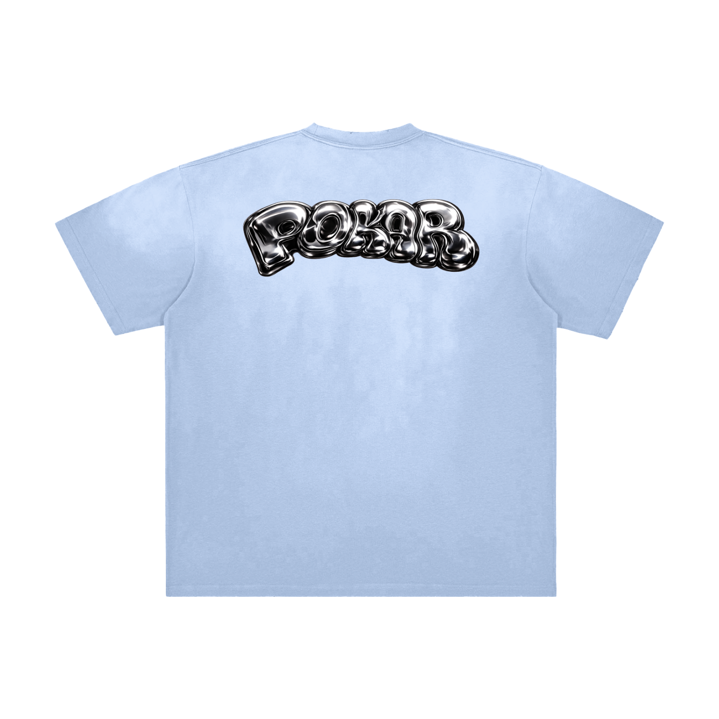 pokar washed frayed t-shirt