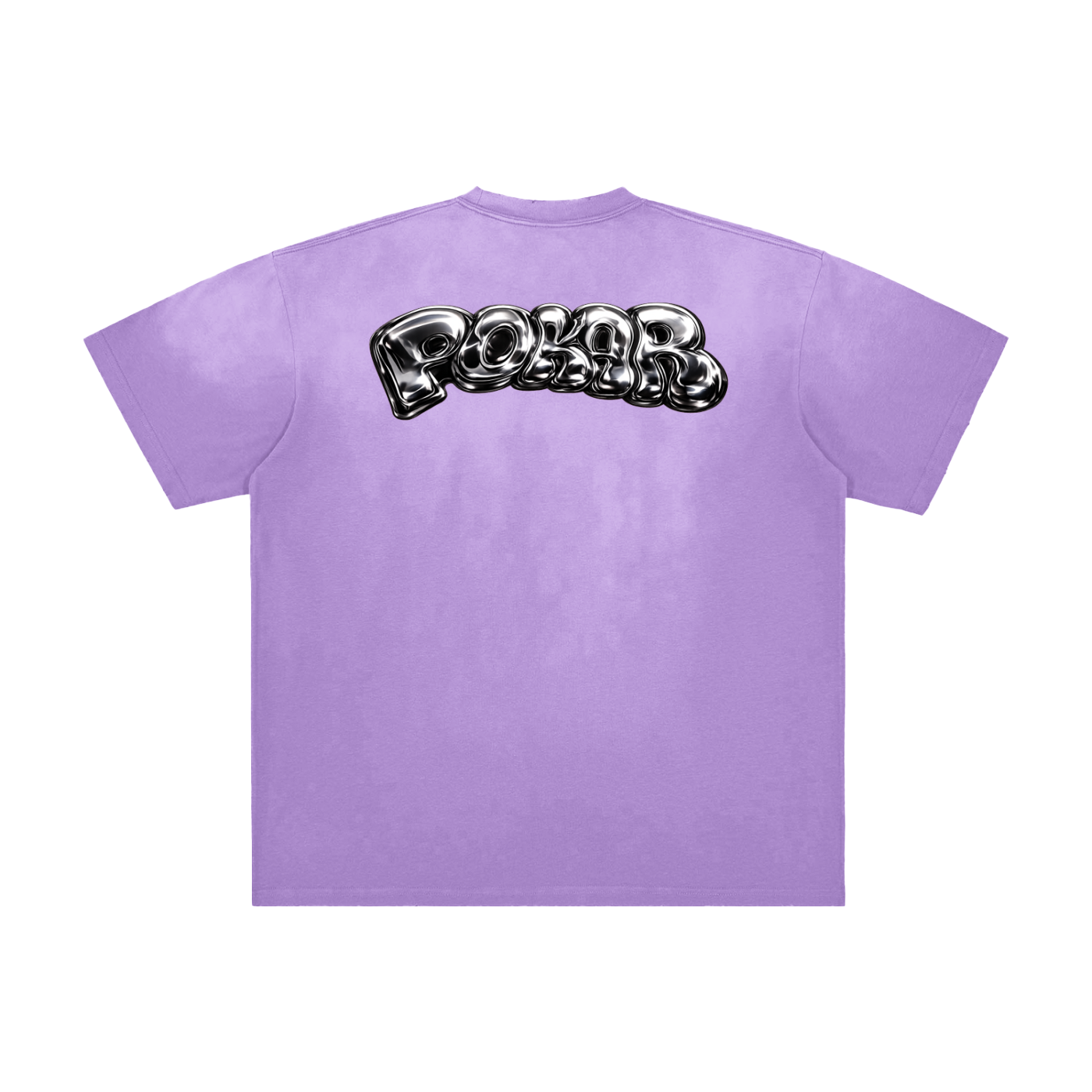 pokar washed frayed t-shirt