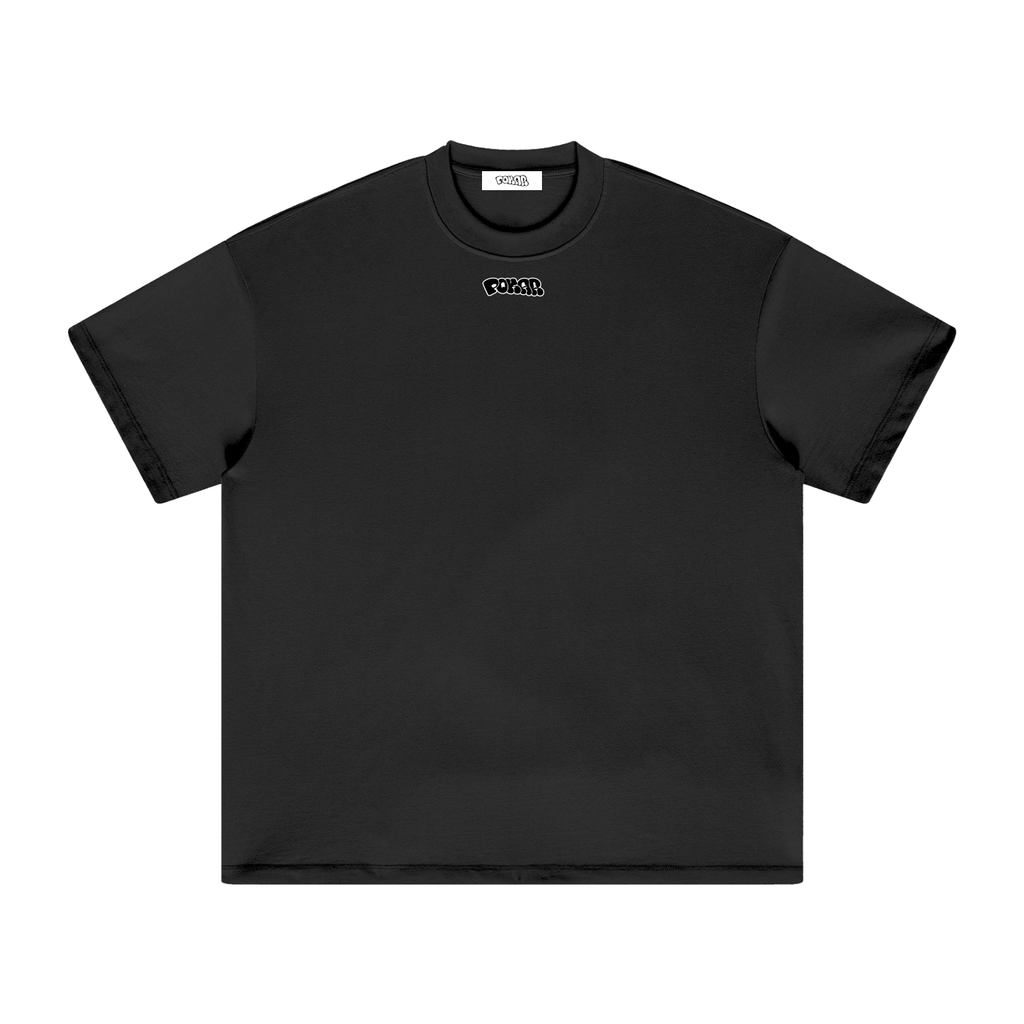 pokar heavyweight black tee