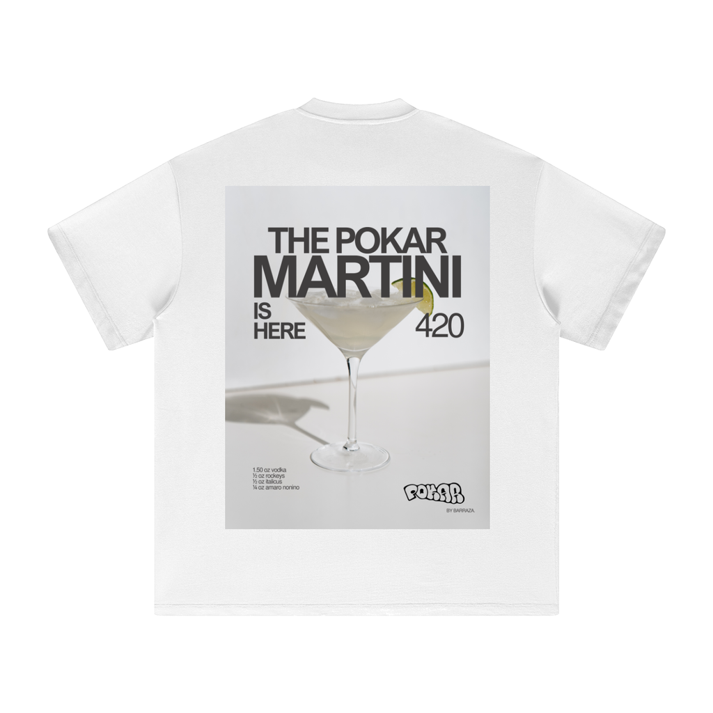 pokar martini heavyweight tee